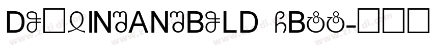 DOUYINSANSBOLD GBtt字体转换